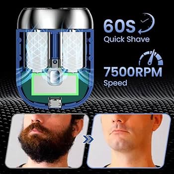 ✨2025 New Upgrade Pocket Shaver USB Mini Shavers - Silver / ⚡Super fast delivery ⚡On Sale & Quick Ship