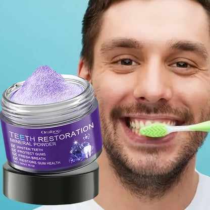 🔥BUY 2 GET 1 FREE🔥 Teeth Restoration Mineral Powder™ (🎁Flash Sale - Don’t Miss Out)