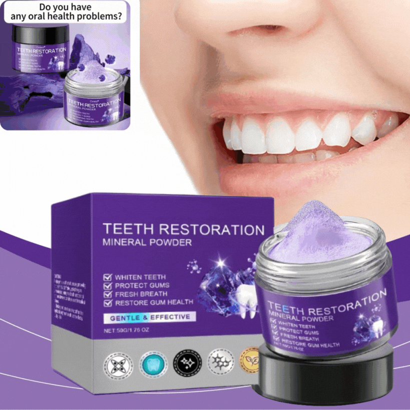 🔥BUY 2 GET 1 FREE🔥 Teeth Restoration Mineral Powder™ (🎁Flash Sale - Don’t Miss Out)