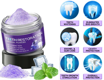 🔥BUY 2 GET 1 FREE🔥 Teeth Restoration Mineral Powder™ (🎁Flash Sale - Don’t Miss Out)