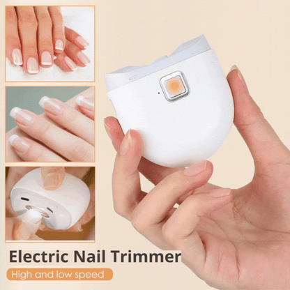 Electric Nail Trimmer – Safe, Painless Nail Grooming | Rechargeable & Quiet