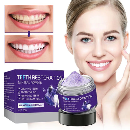 Dental Restoration Mineral Powder, Mineral Tooth Powder, Teeth Whitening